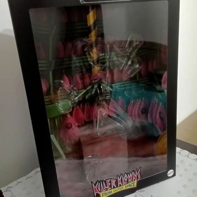 Caixa vazia da boneca Monster High Skullector Shorty - Killer Klownz - Foto 3
