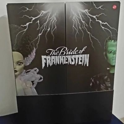 Caixa vazia do 2 pack de bonecos Monster High Noiva de Frankenstein - Foto 1